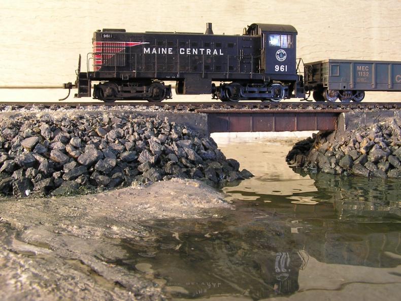Epoxy Resin water Model Railroad Hobbyist magazine